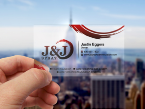 Business Card Design by Sandaruwan for J & J Spray | Design #10489089