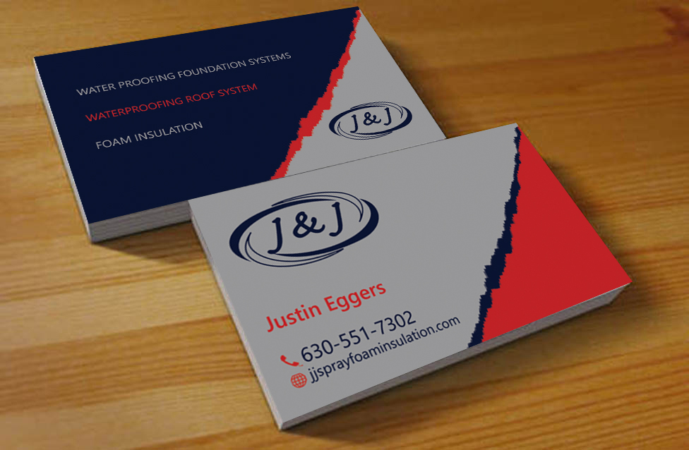 Business Card Design by Hardcore Design for J & J Spray | Design #10517675