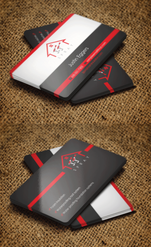 Business Card Design by Riz' for J & J Spray | Design: #10477049
