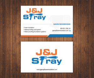 Business Card Design by Stylez Designz for J & J Spray | Design: #10515662