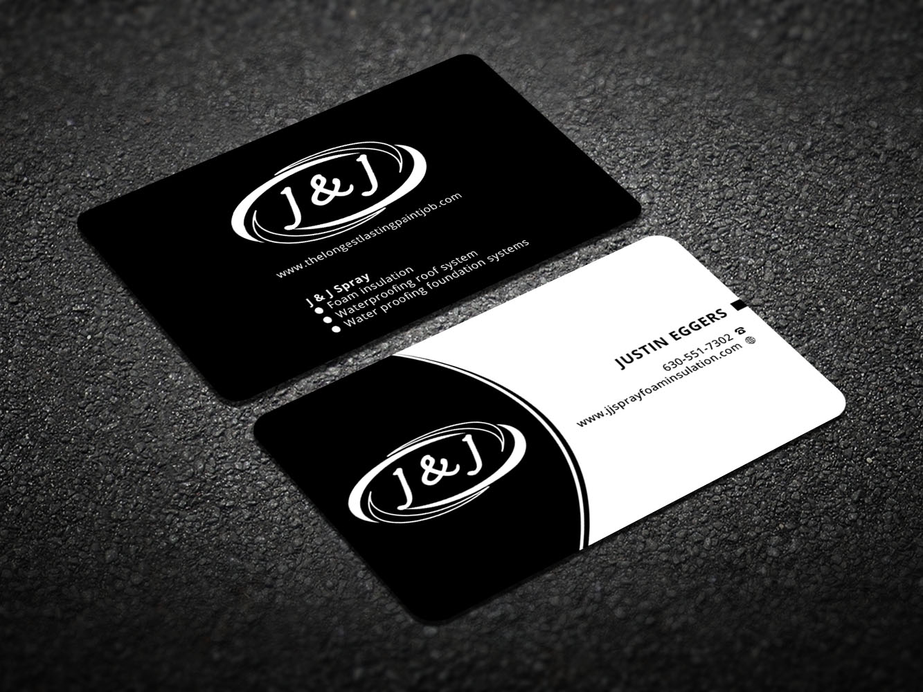 Business Card Design by Verified artistry for J & J Spray | Design #10475389