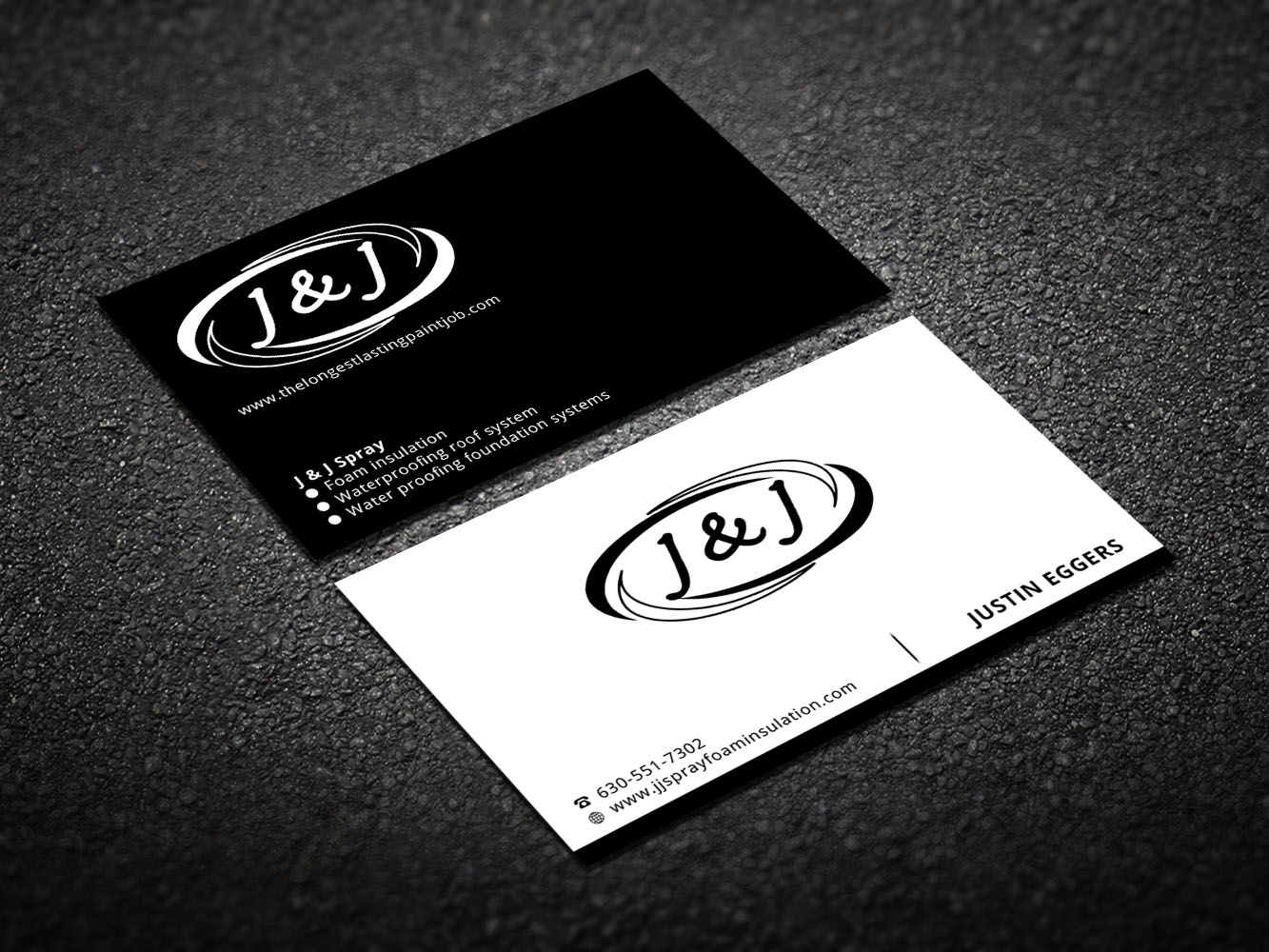 Business Card Design by Verified artistry for J & J Spray | Design #10475390