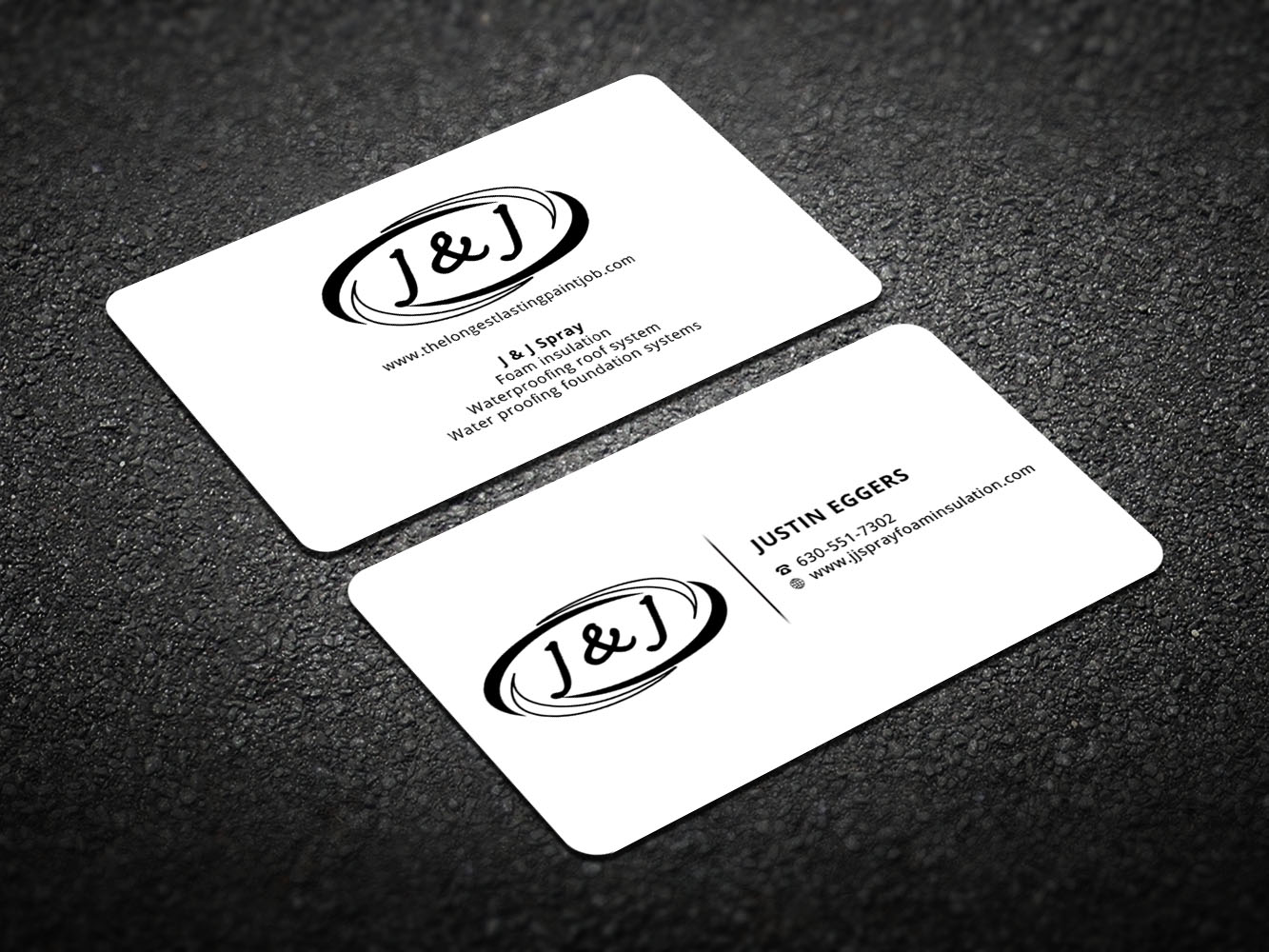 Diseño de Tarjeta de Presentación por Verified artistry (Design garden) para J & J Spray | Diseño #10475396