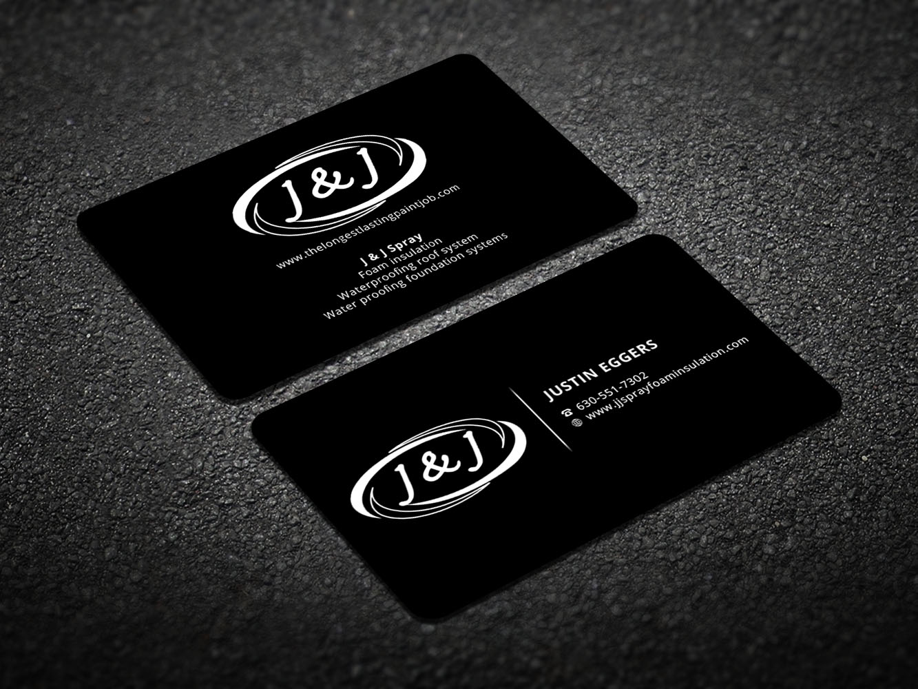 Business Card Design by Verified artistry for J & J Spray | Design #10475398