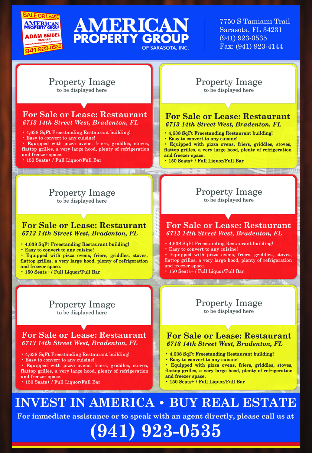 Design de Flyer par Designer Destiny pour American Property Group | Design #10513287