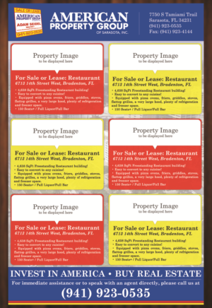Flyer-Design von Designer Destiny für American Property Group | Design #10513287