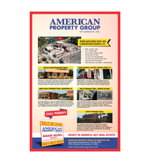 Design de Flyer par vikas naik pour American Property Group | Design : #10488384