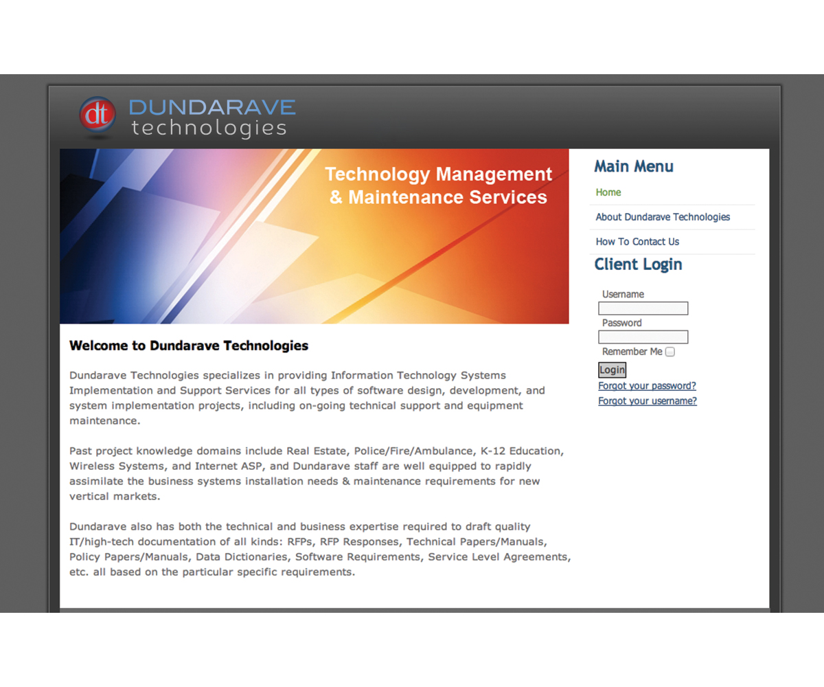 Logo Design by Christina Smith for Dundarave Technologies Inc. | Design #2211031