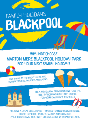 Flyer Design by Kiwi &amp; Lime Design for Family Holidays Blackpool Ltd | Design: #10479234