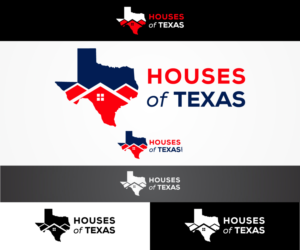 Houses of Texas (or) HousesOfTexas.com | Logo Design by sangeloenriquez