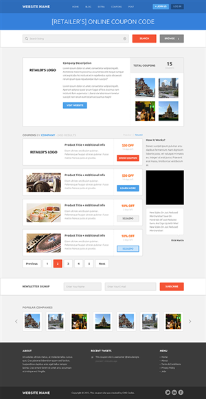 Web Design by NessDesign for this project | Design: #2236625