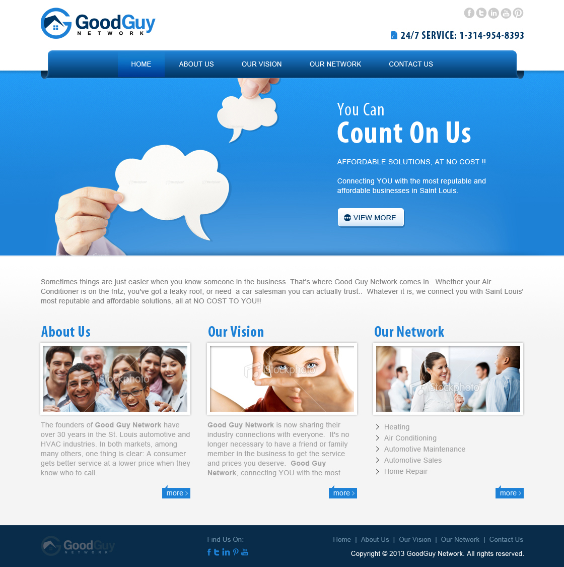 Web Design by ASL Global for Good Guy Network | Design #2276357