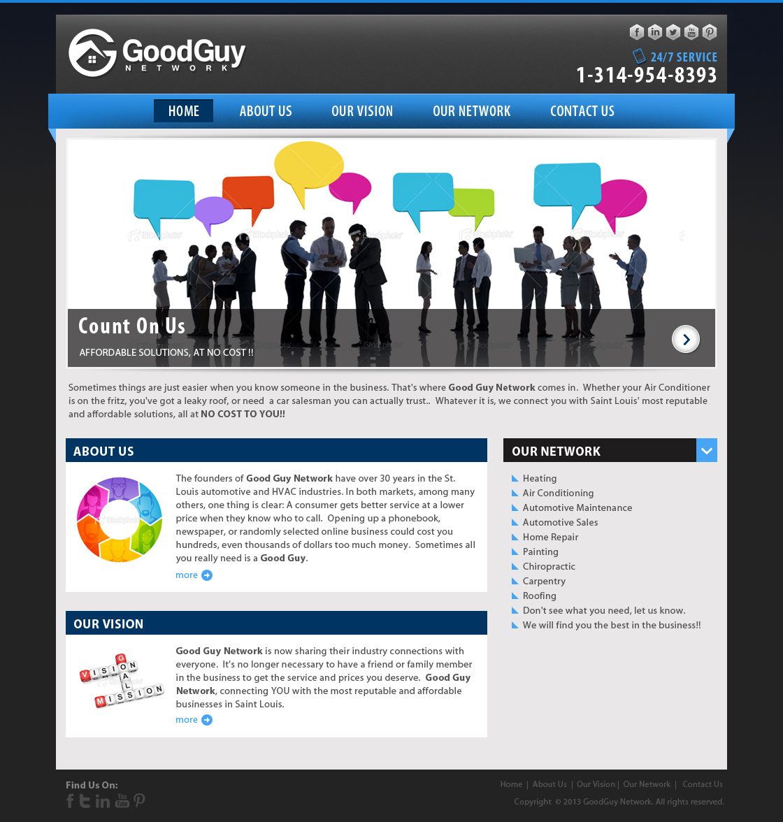 Web Design by ASL Global for Good Guy Network | Design #2276359