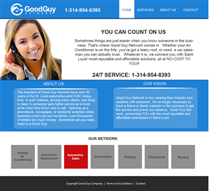 Web Design by V.George for Good Guy Network | Design #2238020