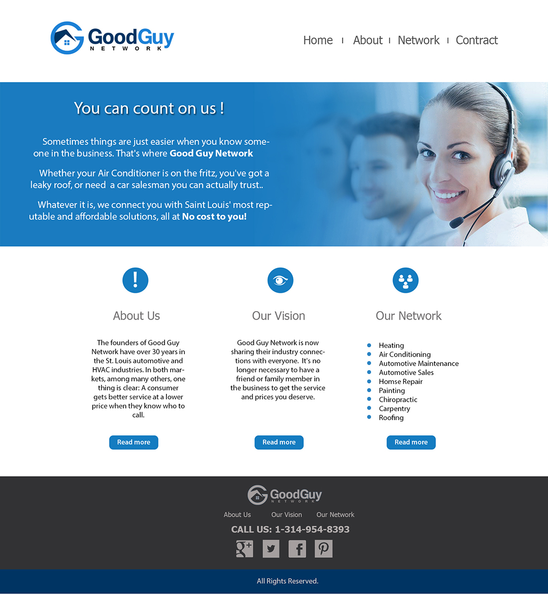 Web-Design von V.George für Good Guy Network | Design #2266467