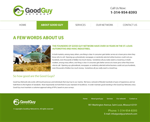 Diseño Web por HSwebmasters para Good Guy Network | Diseño: #2309631
