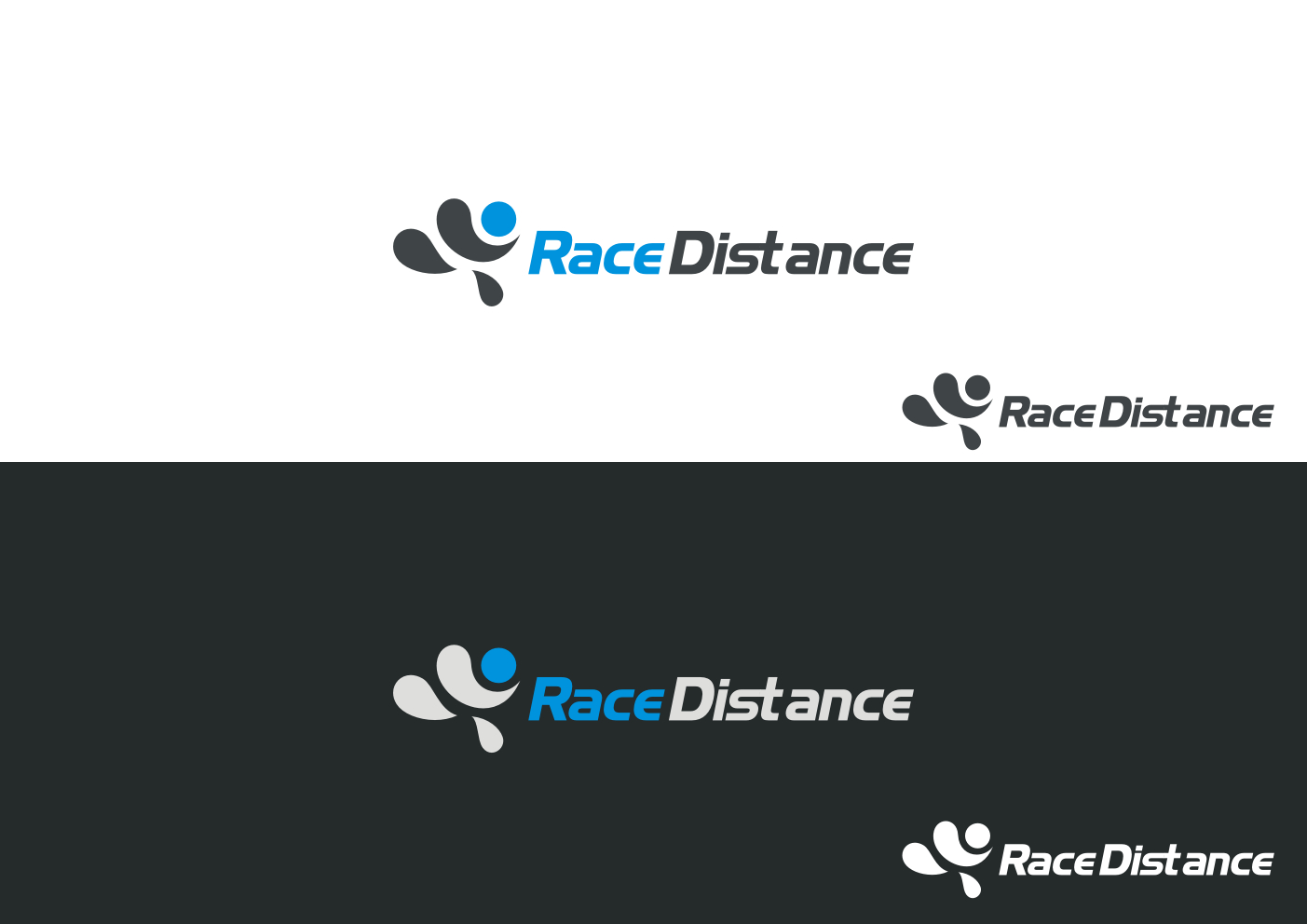 Logo Design by studiox for Race Distance | Design #2261680