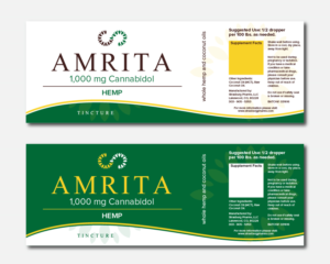 CBD Oil manufacturer needs a label/logo. | Label Design by JuniorDesigns