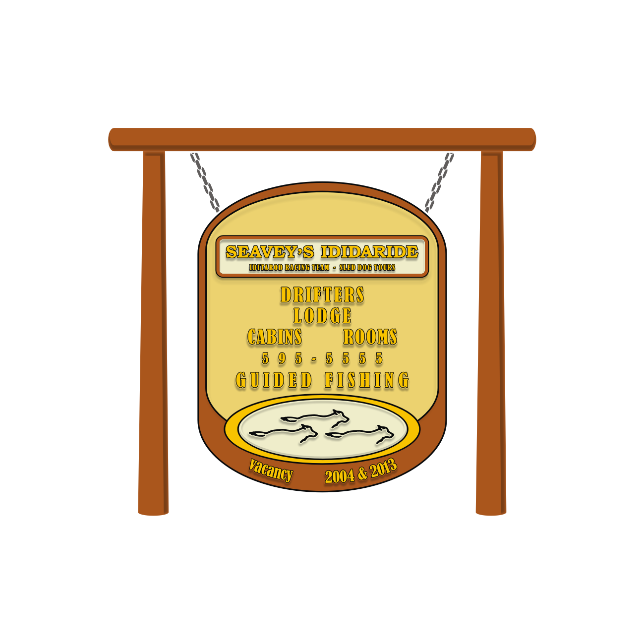 Signage Design by ican600 for IdidaRide Sled Dog Tours, Inc. | Design #10491000