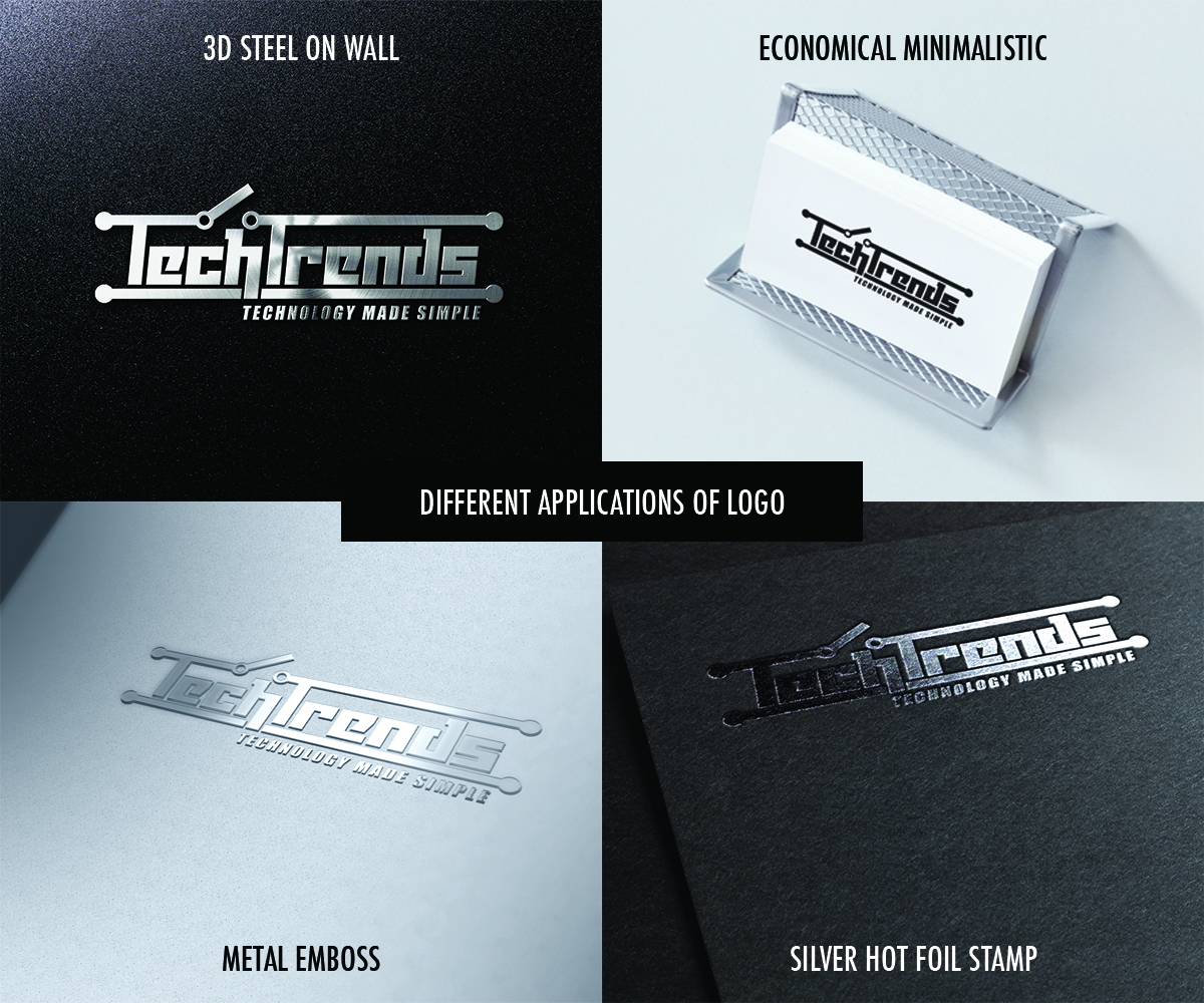 Diseño de Logo por Ester para Tech Trends | Diseño #10534453