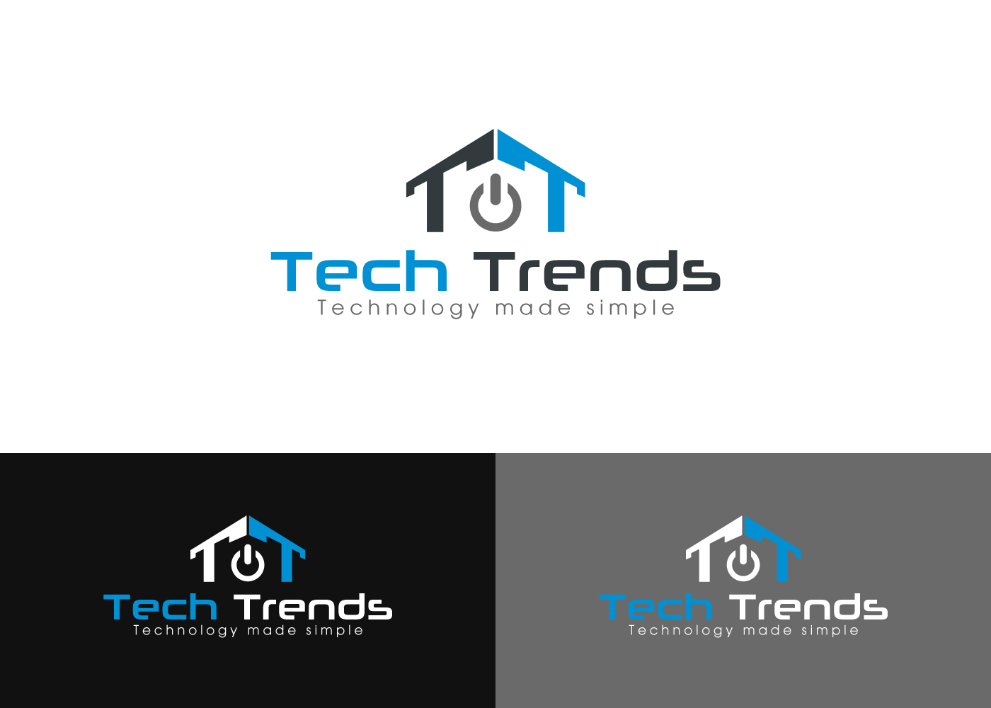 Diseño de Logo por BehindSymbols para Tech Trends | Diseño #10577458