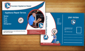 Diseño de Postal por Essam worlds Pen  para Precision Appliance Repair, LLC | Diseño: #10490373