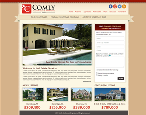 Wordpress Design by Xtilez for AuctionServices.com, Inc. | Design: #2203211