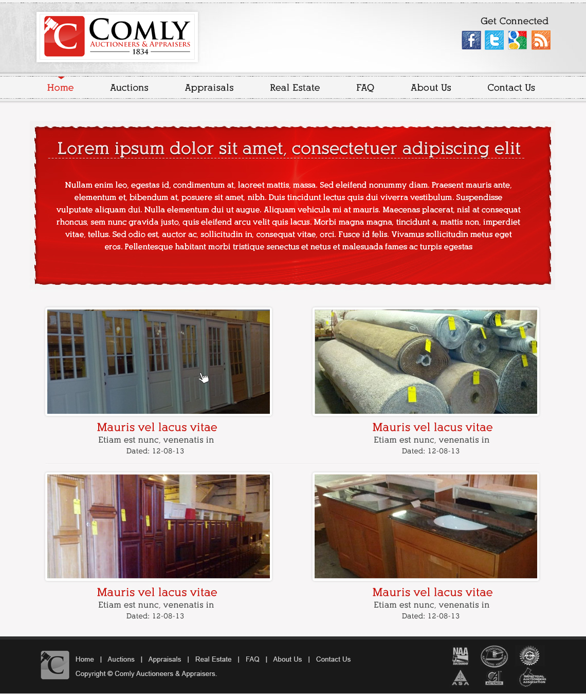 Diseño Wordpress por webxvision para AuctionServices.com, Inc. | Diseño #2215637