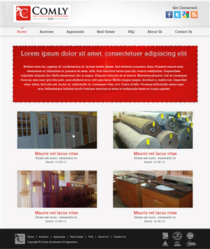 Wordpress Design by webxvision for AuctionServices.com, Inc. | Design: #2215637