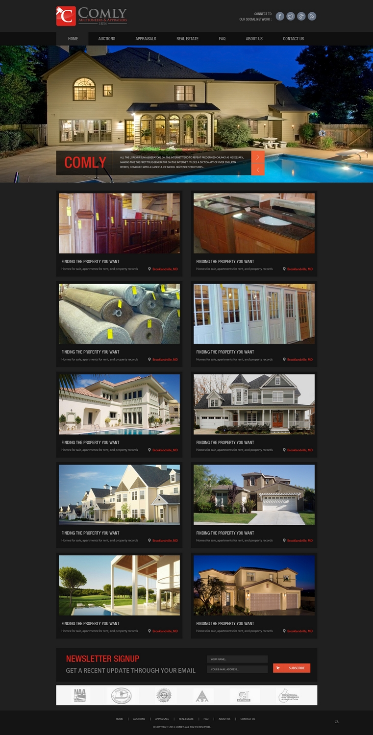 Diseño Wordpress por pb para AuctionServices.com, Inc. | Diseño #2211986