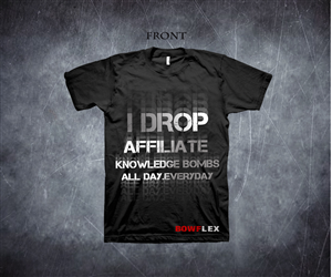 Bowflex - Home Fitness Promotional T-shirt Design Project | T-shirt Design by TRHZ