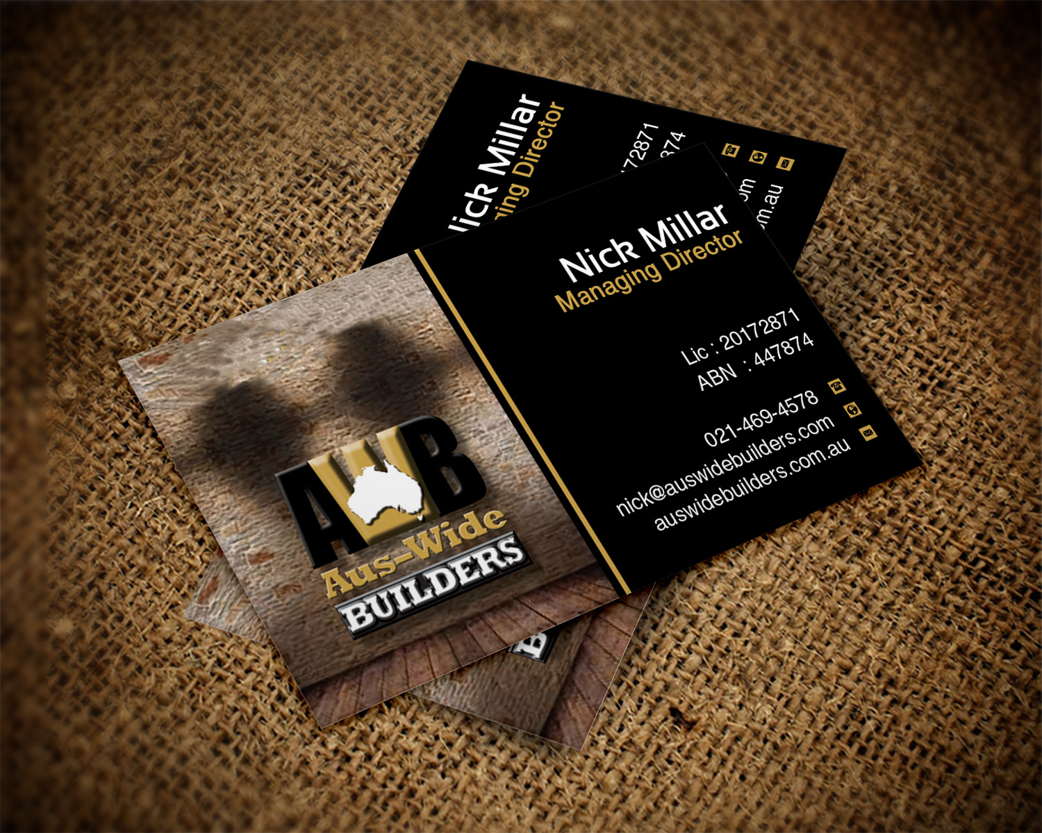 Business Card Design by Lanka Ama for this project | Design #10496231