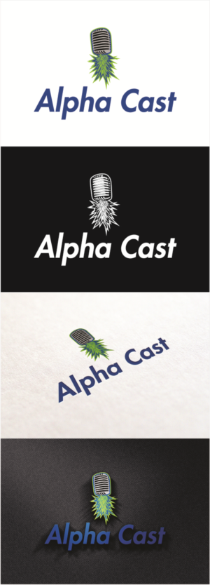 Podcast Design by DG for Alpha Cast Media | Design: #10487839