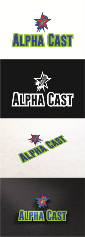 Podcast Design by DG for Alpha Cast Media | Design: #10487840