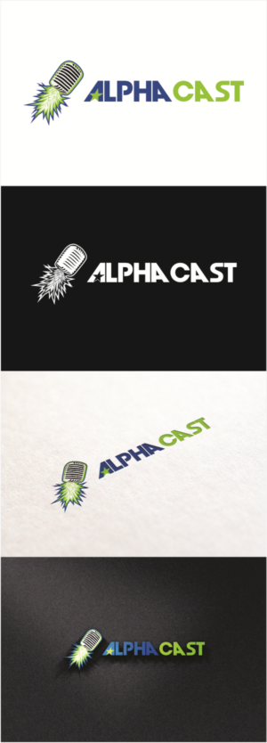 Podcast Design by DG for Alpha Cast Media | Design: #10487841