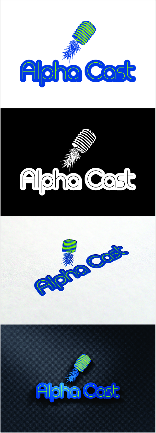Podcast Design by DG for Alpha Cast Media | Design #10487842