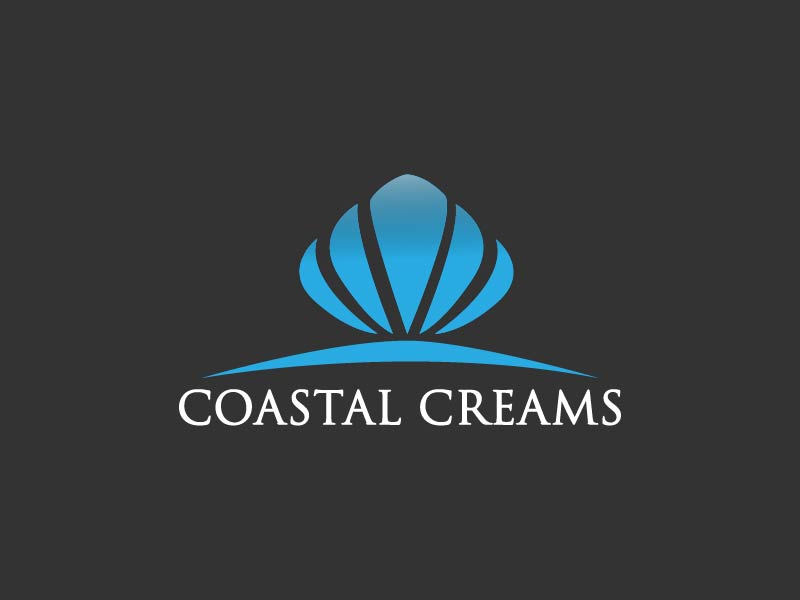 Logo Design by ErTistic for Coastal Creams | Design #10475350