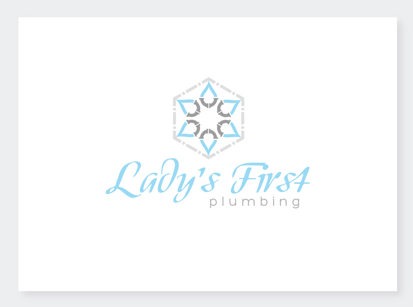 Diseño de Logo por firesorcerer para Ladys First Plumbing | Diseño #10583722