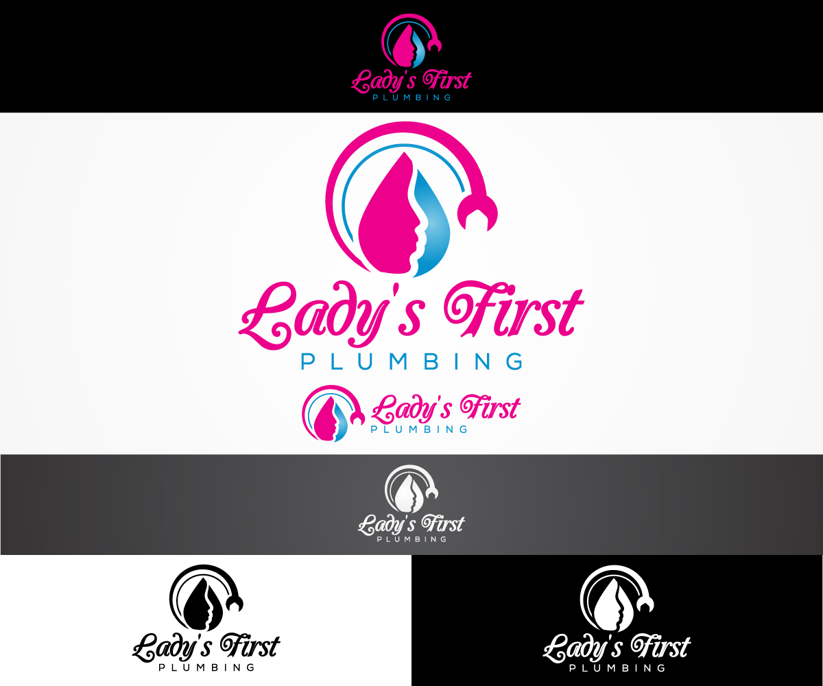 Diseño de Logo por sangeloenriquez para Ladys First Plumbing | Diseño #10500544