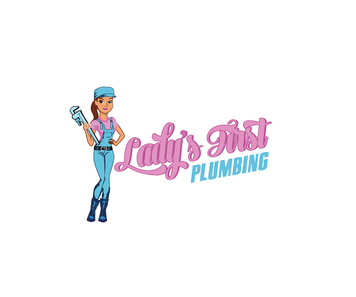Logo Design by ackocar for Ladys First Plumbing | Design #10540759