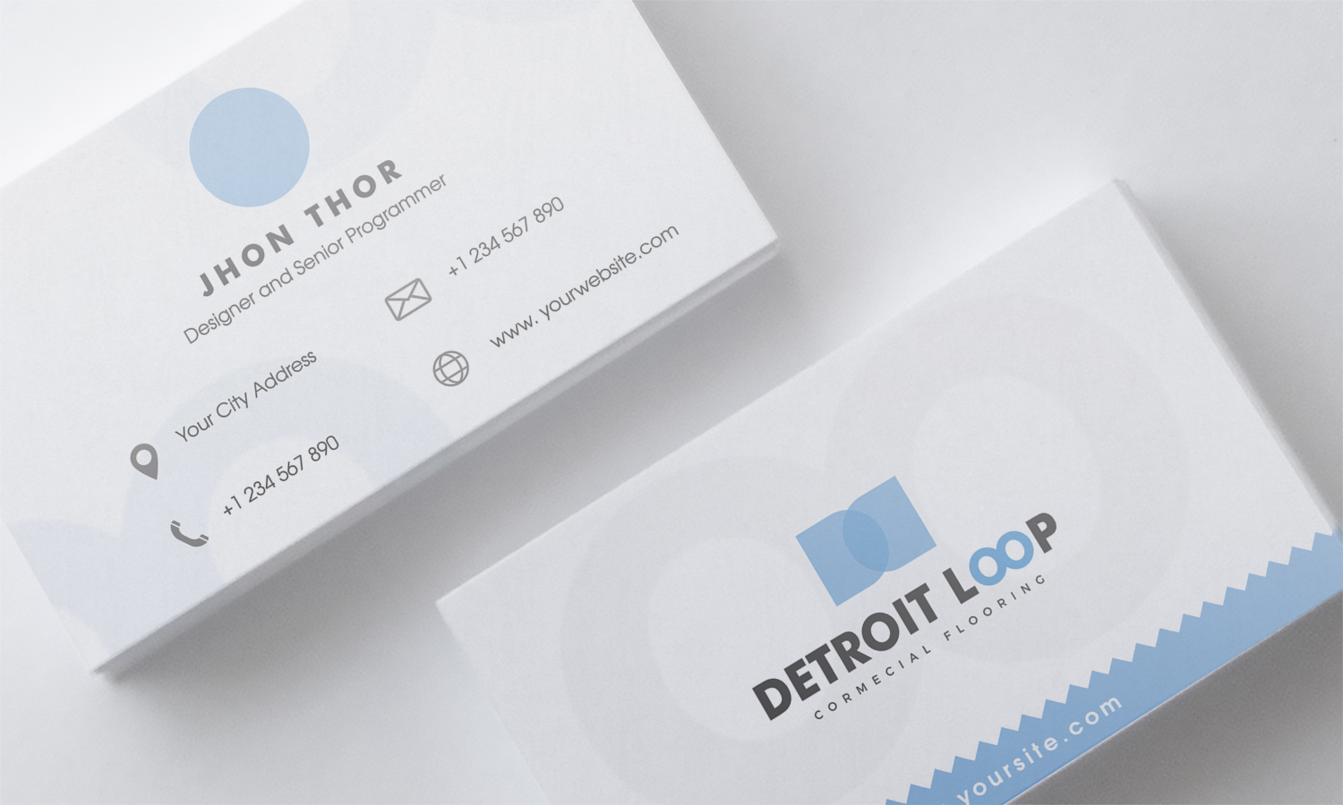 Logo Design by tamamu for Detroit Loop Floorcovering | Design #10536051