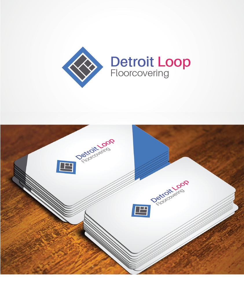 Logo Design by Suren Amarathunga for Detroit Loop Floorcovering | Design #10538971