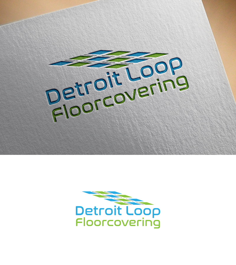 Logo Design by saeinpahore41504 for Detroit Loop Floorcovering | Design #10527986