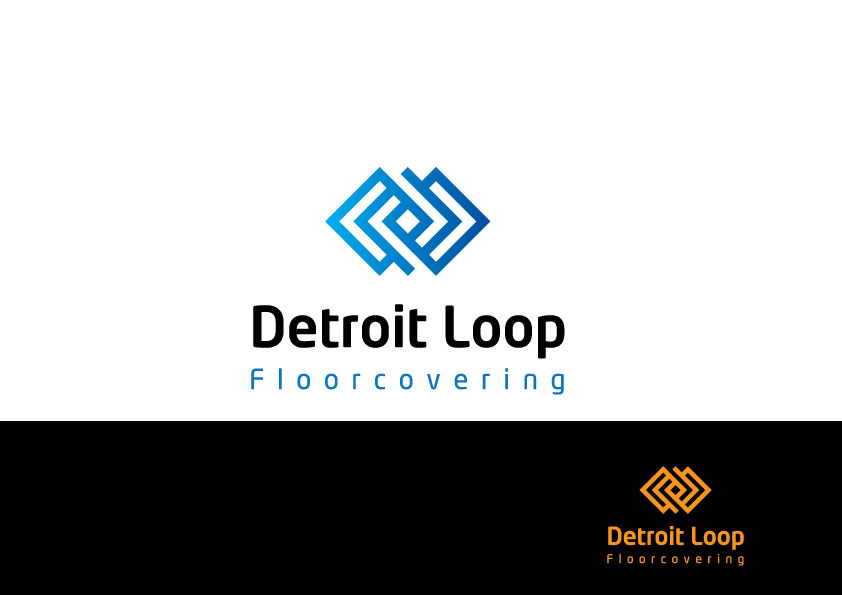 Logo Design by mriduldas840 for Detroit Loop Floorcovering | Design #10501535