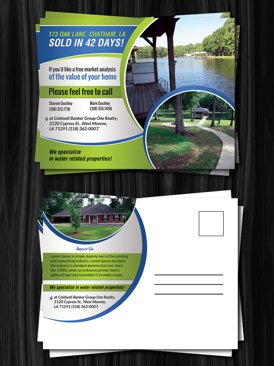 Postcard Design by creative.bugs for this project | Design: #10485257