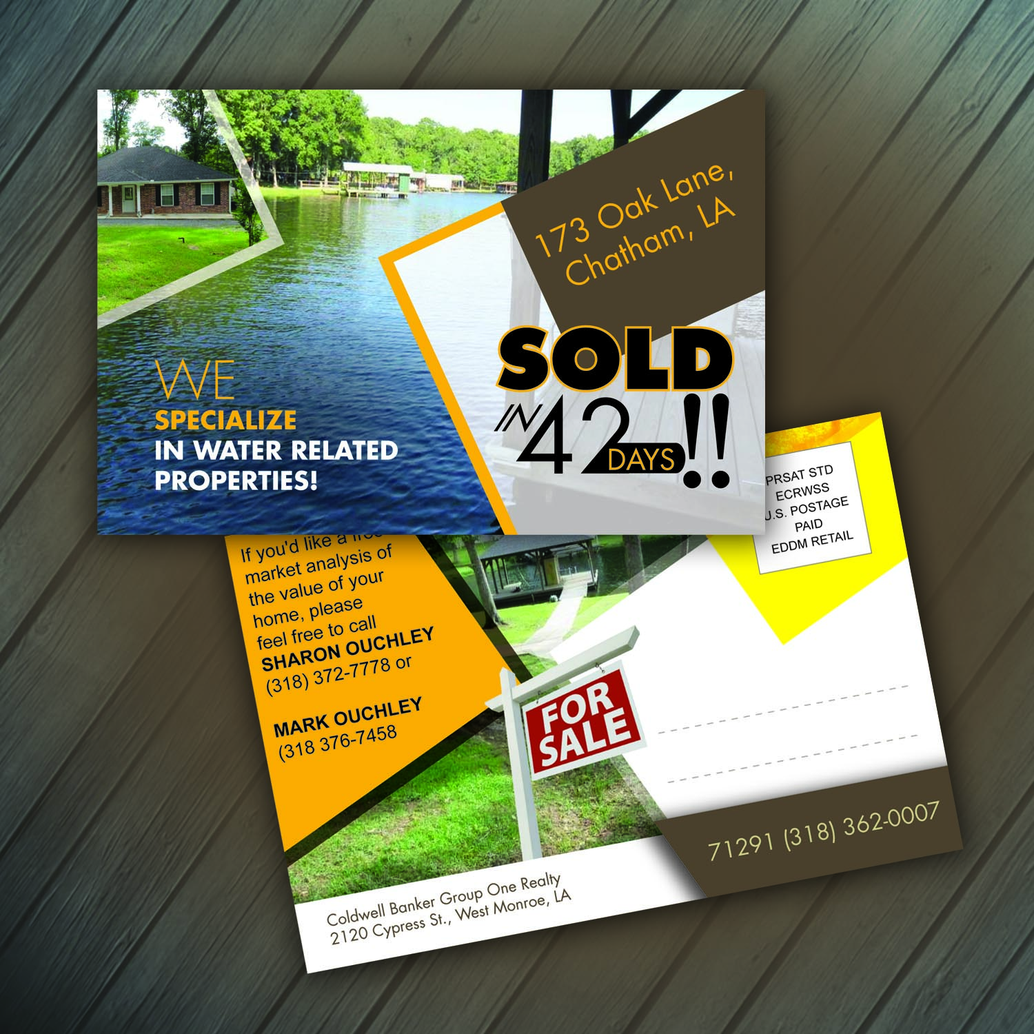 Postcard Design by Kreative Fingers for this project | Design #10488033