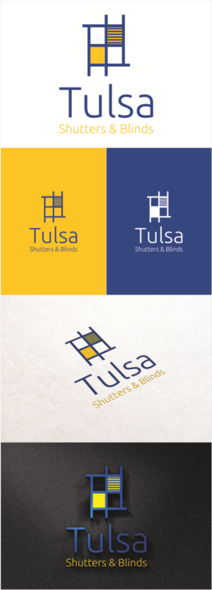 Logo Design by DG for Tulsa Shutters & Blinds | Design: #10487848