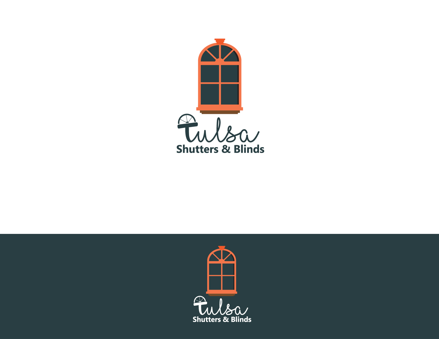 Logo Design by mrs creative for Tulsa Shutters & Blinds | Design #10477279