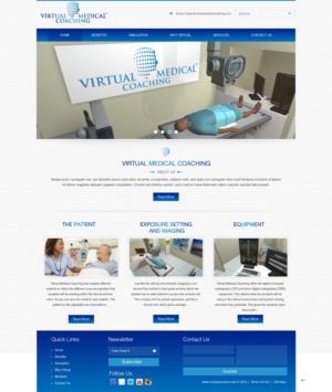 Web Design by pb for Virtual Medical Coaching Limited | Design: #10486532