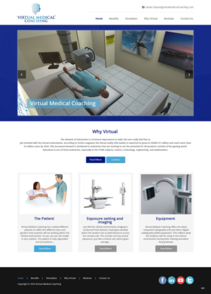 Web Design by pb for Virtual Medical Coaching Limited | Design: #10498457